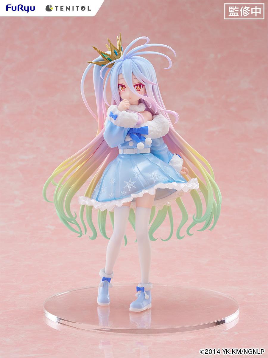 NO GAME NO LIFE Shiro Statue Tenitol 21cm