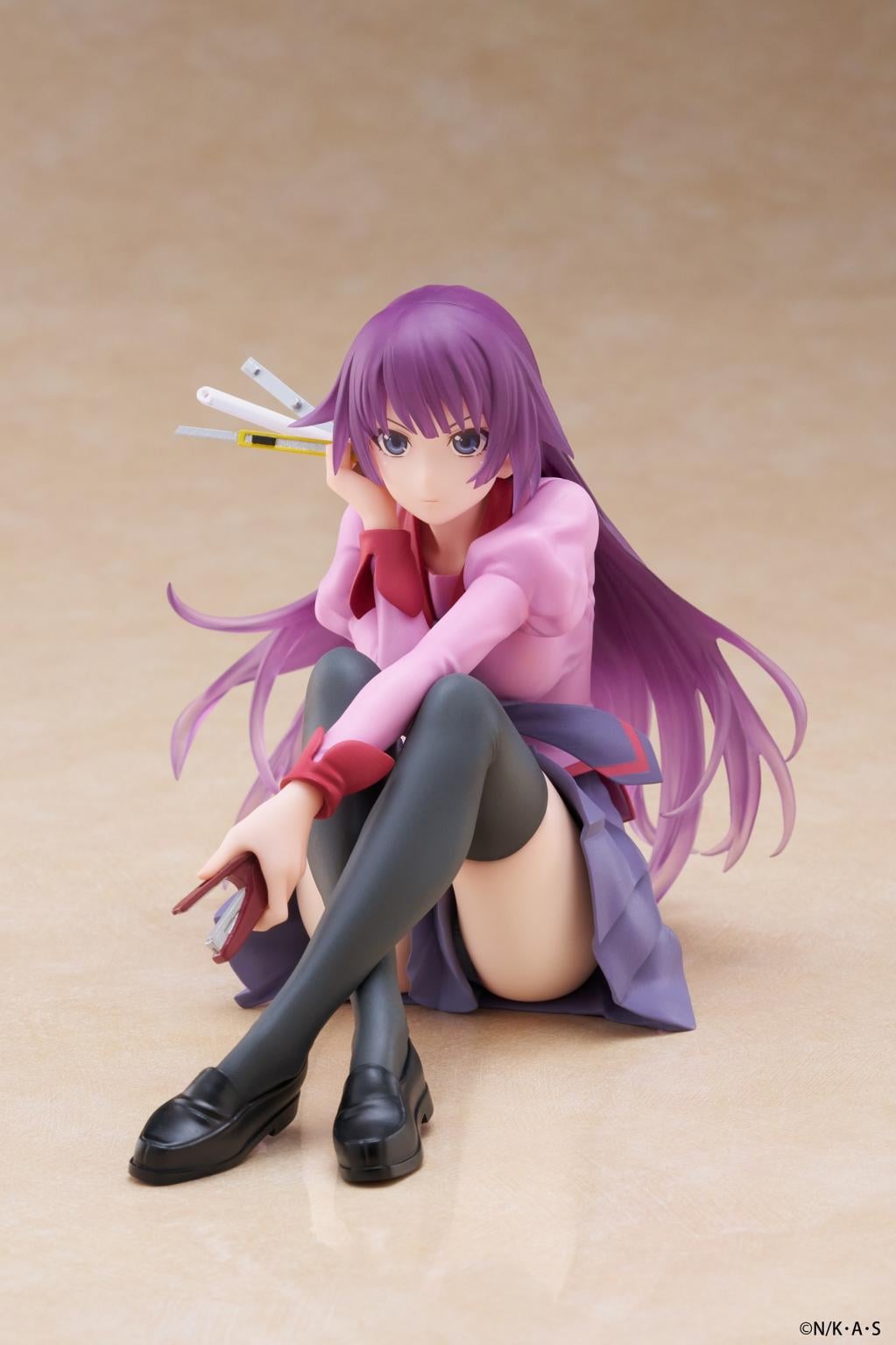 MONOGATARI SERIES - Hitagi Senjougahara - Statuette Desktop Cute 13cm - 2