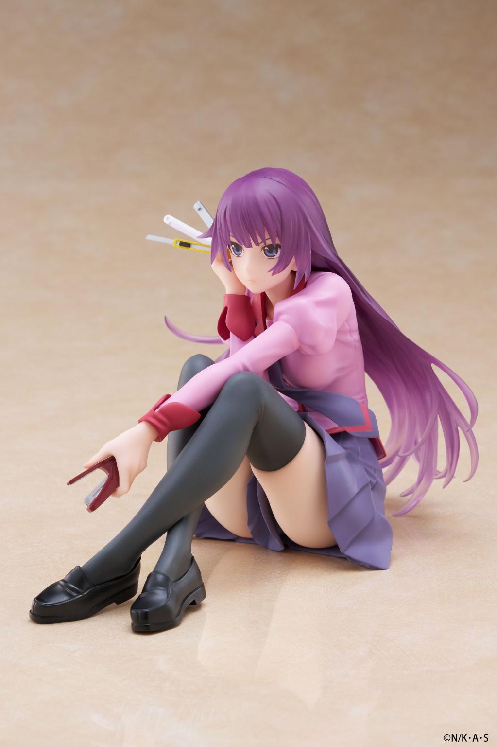 MONOGATARI SERIES - Hitagi Senjougahara - Statuette Desktop Cute 13cm - 3