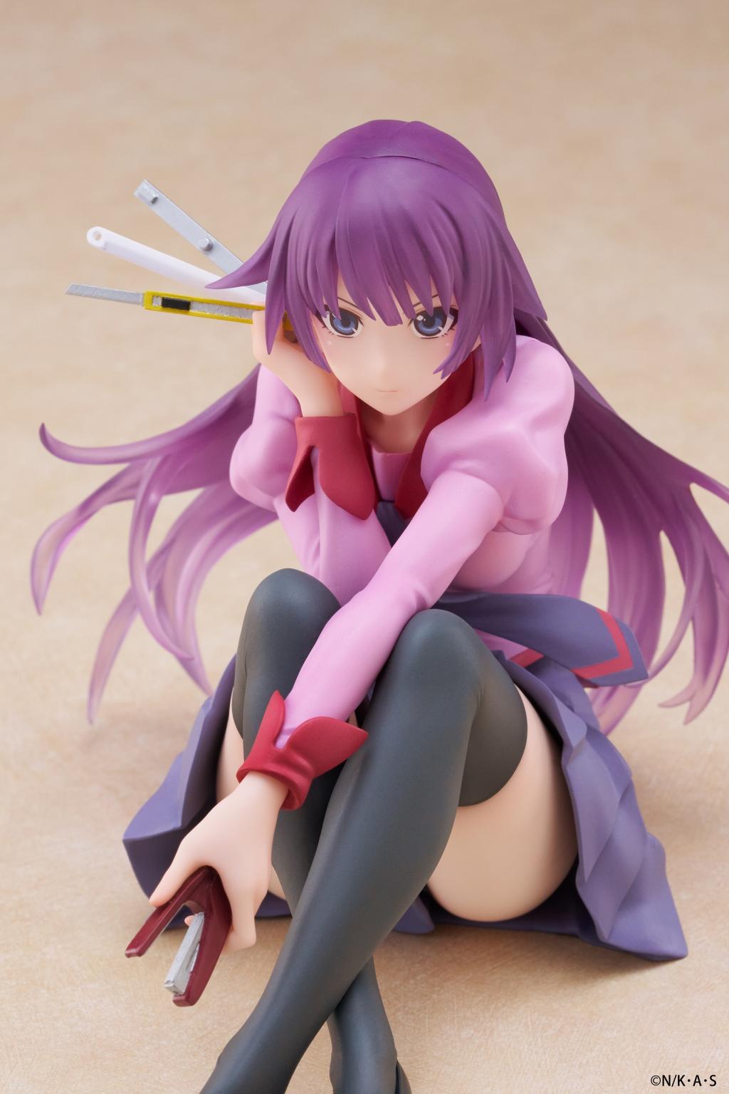 MONOGATARI SERIES - Hitagi Senjougahara - Statuette Desktop Cute 13cm - 6