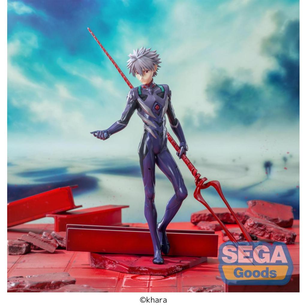 EVANGELION Kaworu Nagisa Figure Luminasta 21cm
