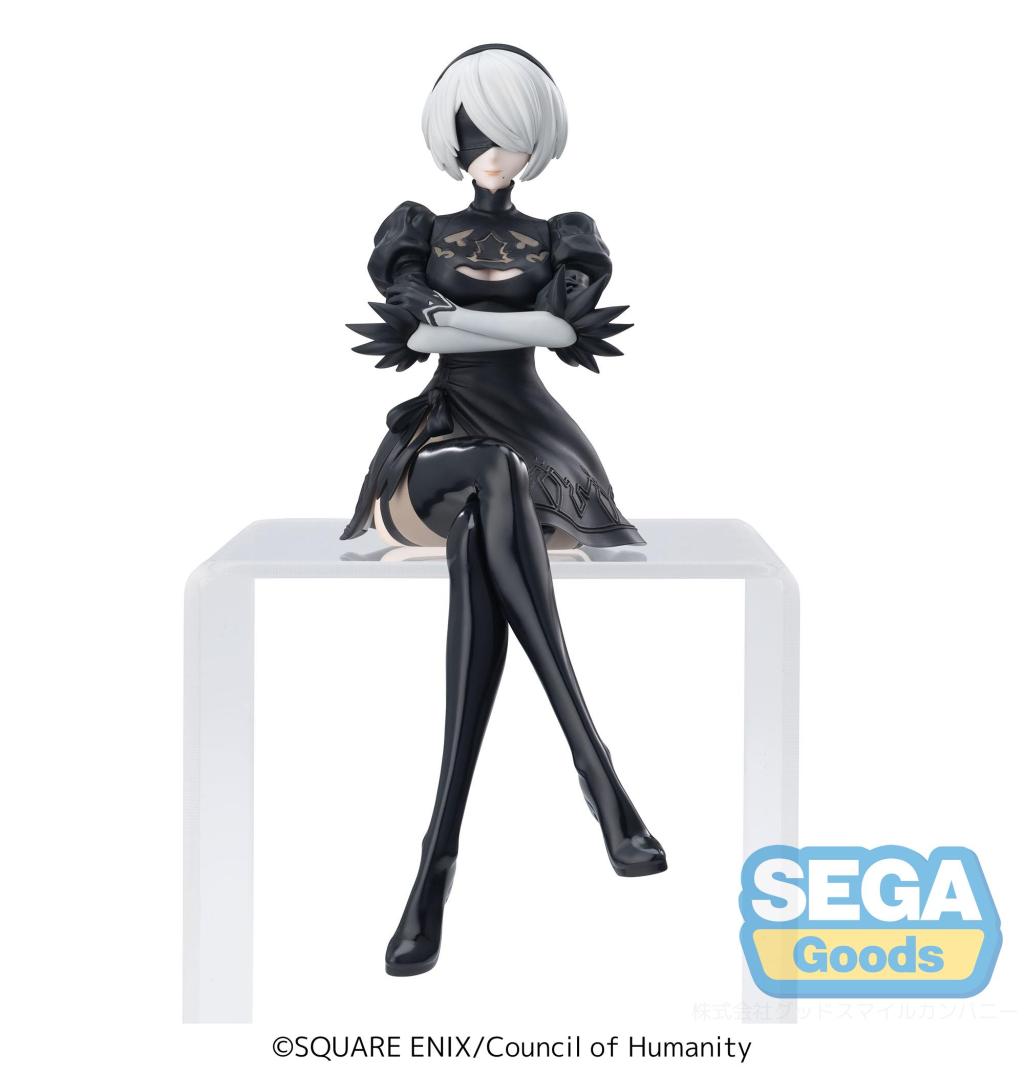 NIER AUTOMATA VER 1.1A - 2B - Statue PM Perching 13cm - 6