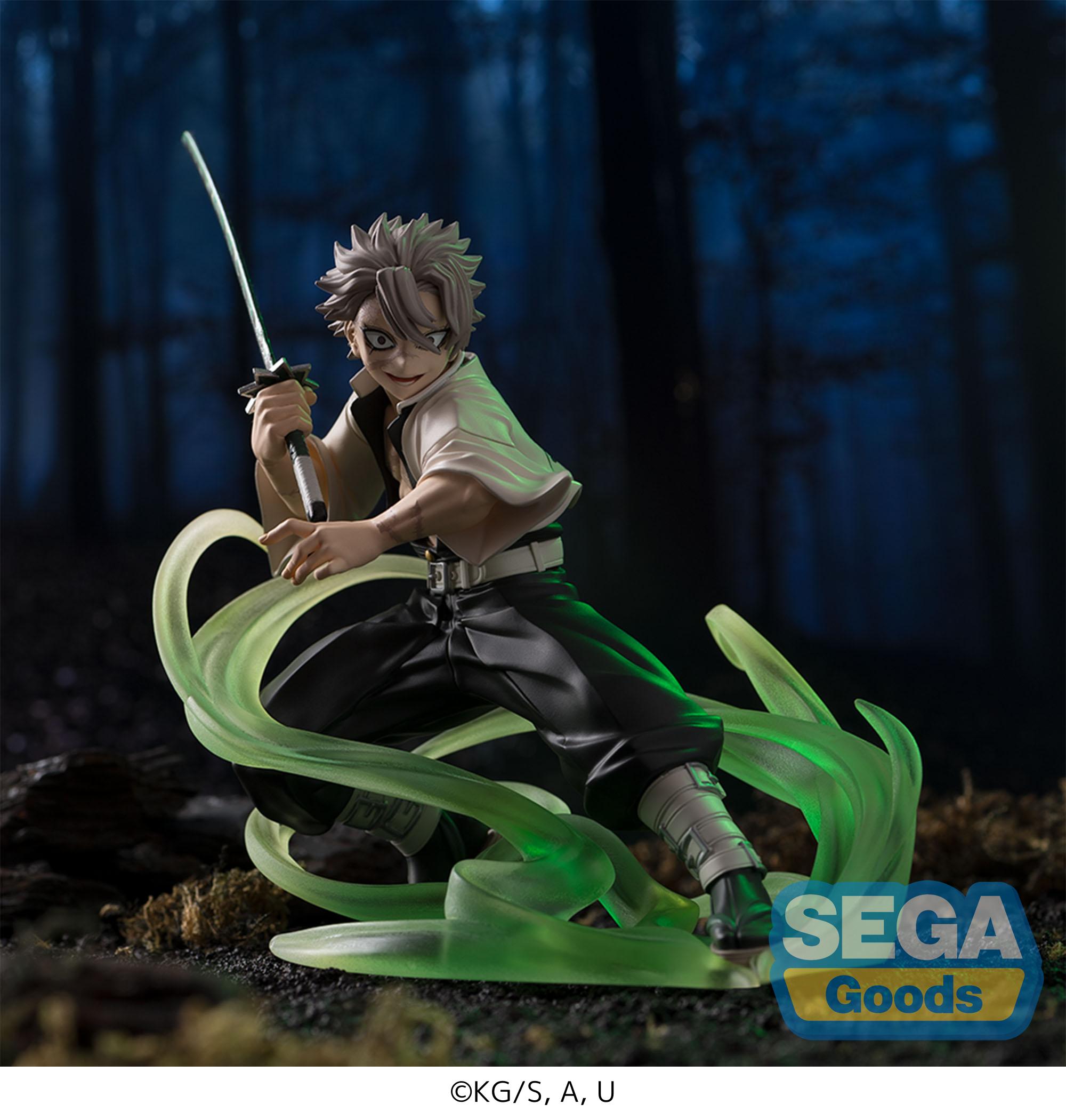 DEMON SLAYER - Sanemi Shinazugawa - Figurine Xross Link 12cm