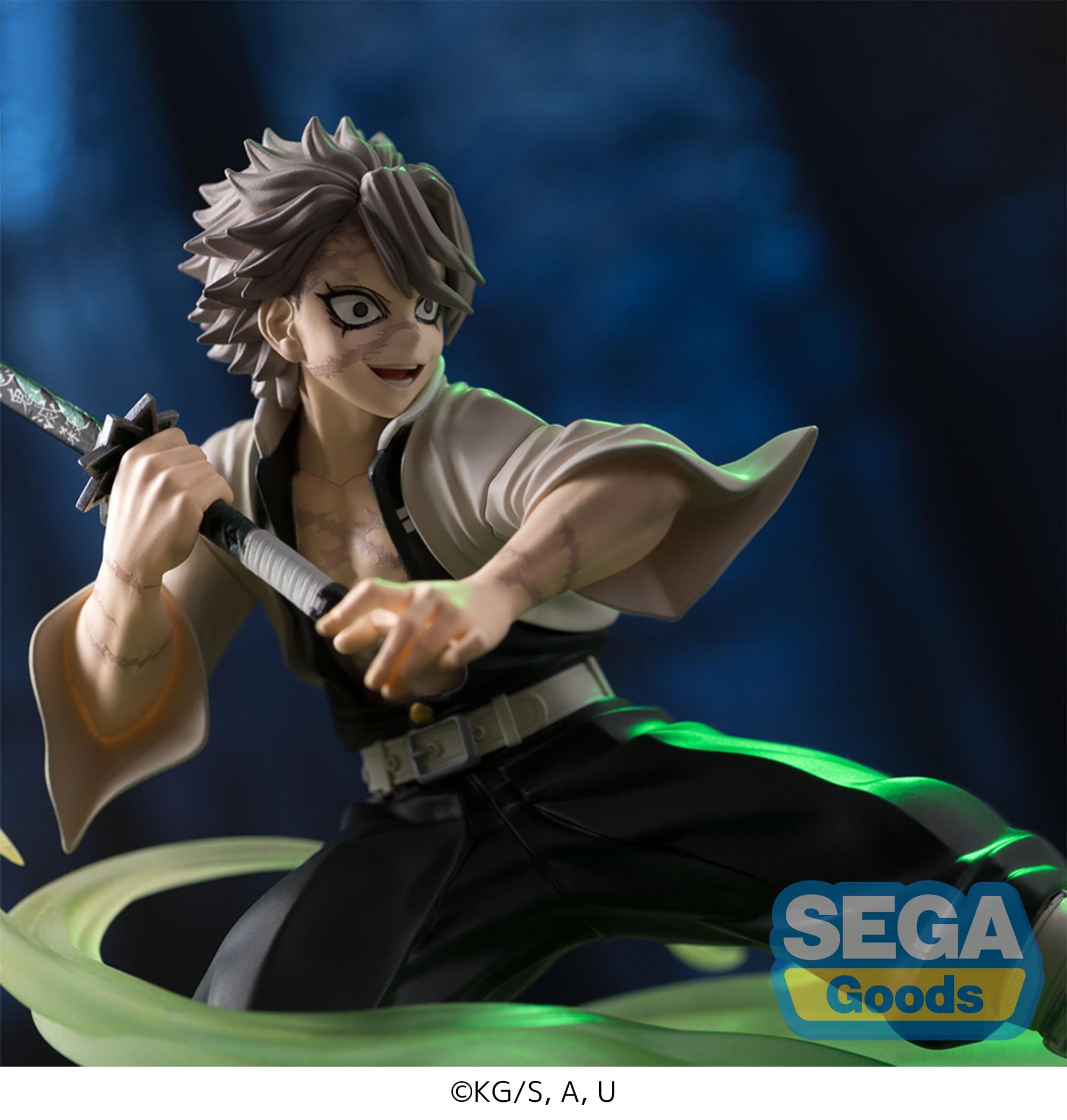 DEMON SLAYER - Sanemi Shinazugawa - Figurine Xross Link 12cm