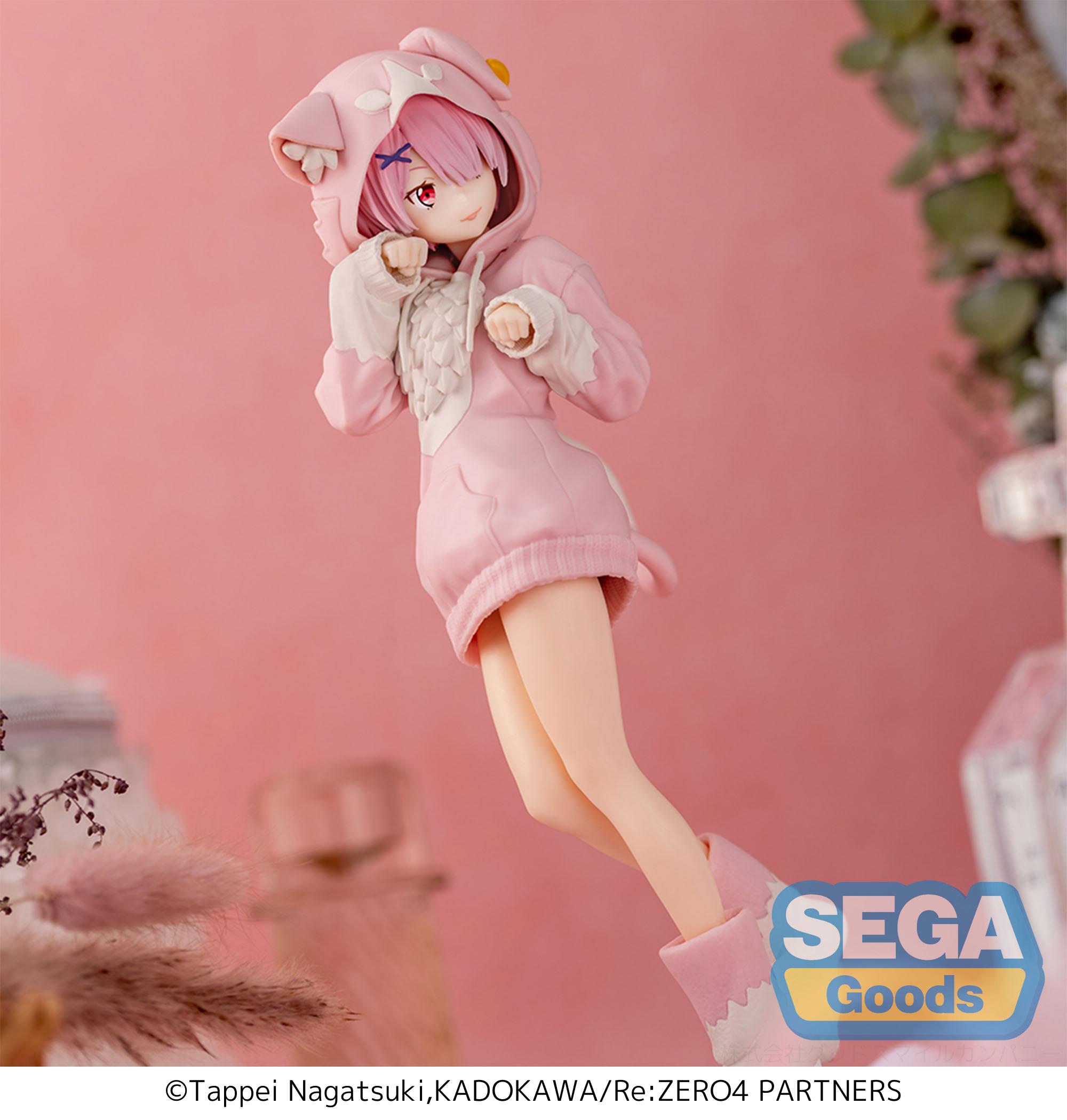 RE ZERO - Ram Mofumofu Pack - Figurine XStellar 21.5cm