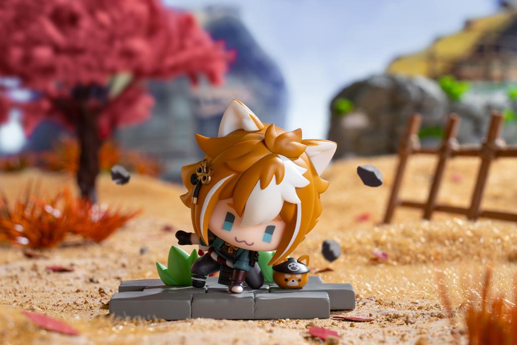 GENSHIN IMPACT - Gallant statues of battlefield - Set 6 Figurine 10cm - 6