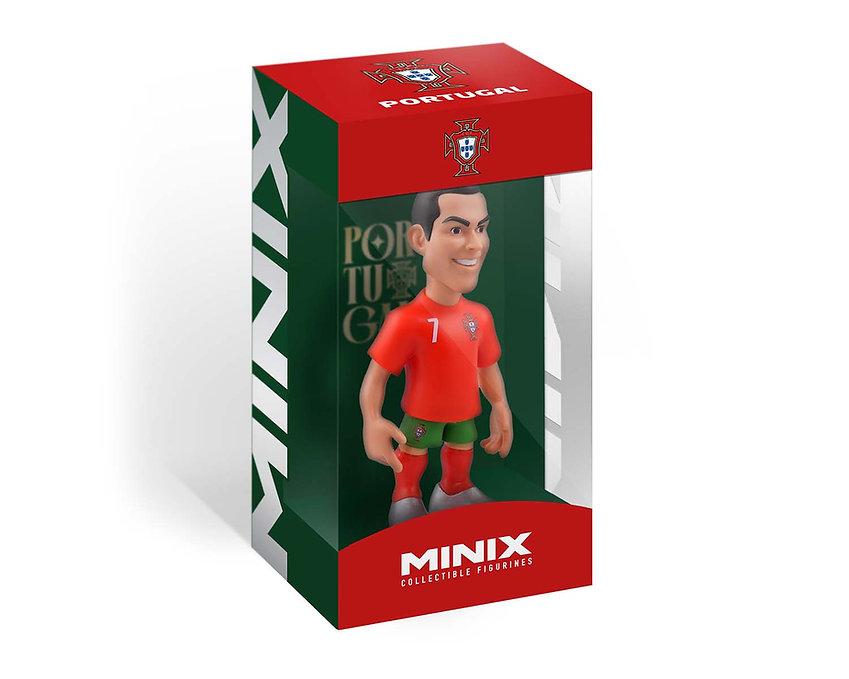 PORTUGAL - Cristiano Ronaldo CR7 - Figurine Minix 12cm - 4