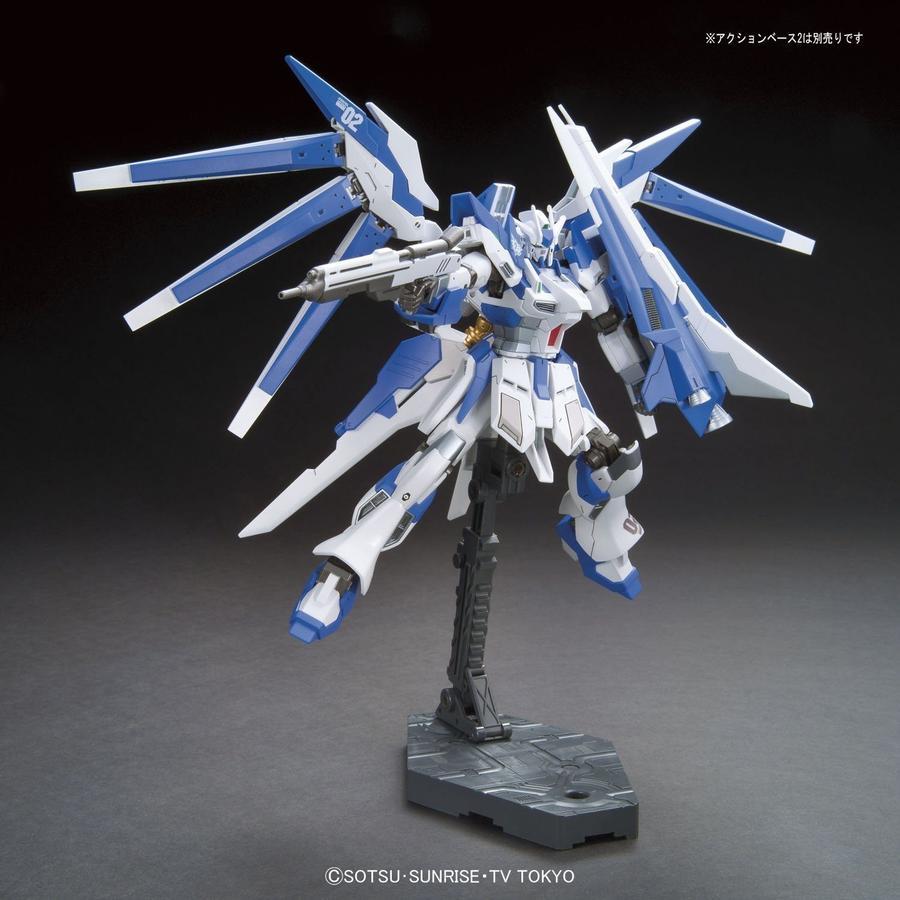 GUNDAM - HGBF Hi-Nu Gundam Vrabe 1/144 - Model Kit - 3
