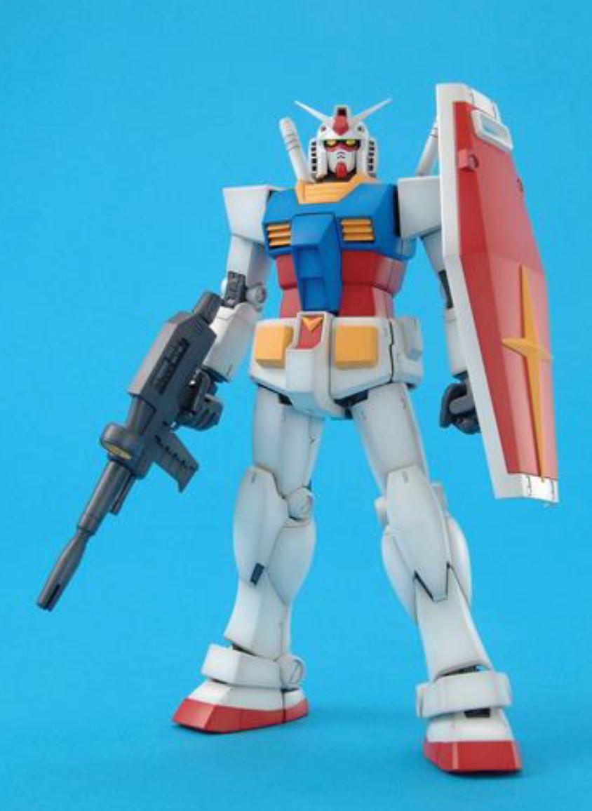 GUNDAM - MG 1/100 Gundam RX-78-2 ver.2.0 - Model Kit - 18cm - 2