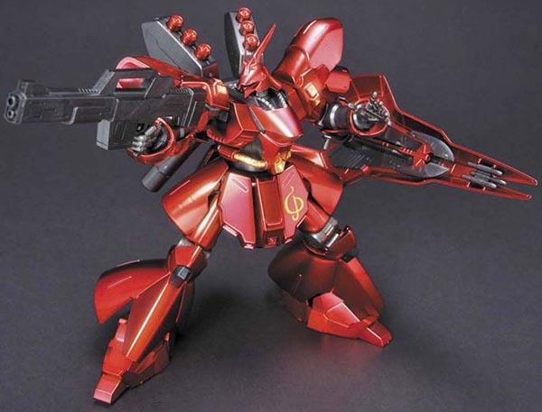 GUNDAM - HGUC 1/44 Sazabi Metallic Coating Ver. - Model Kit - 5