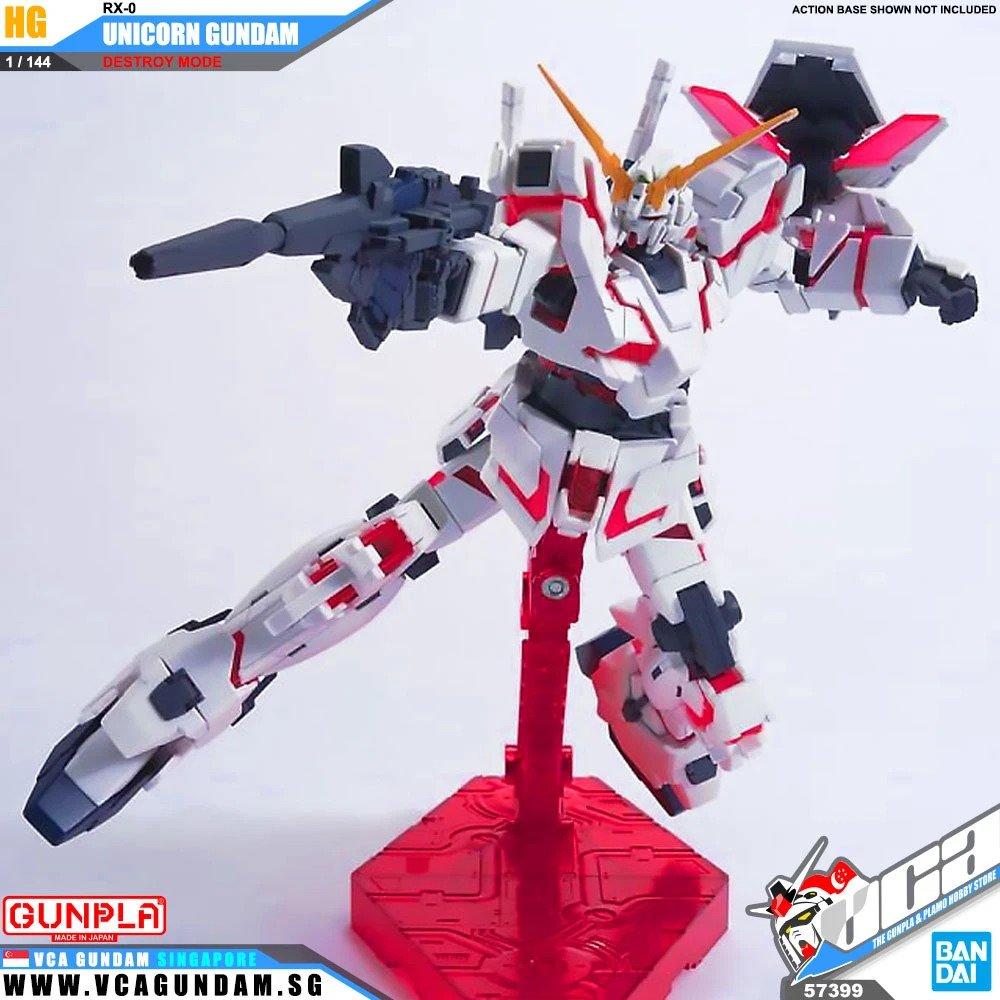 GUNDAM - 1/144 HGUC RX-0 Unicorn Gundam - Model Kit 13cm - 2