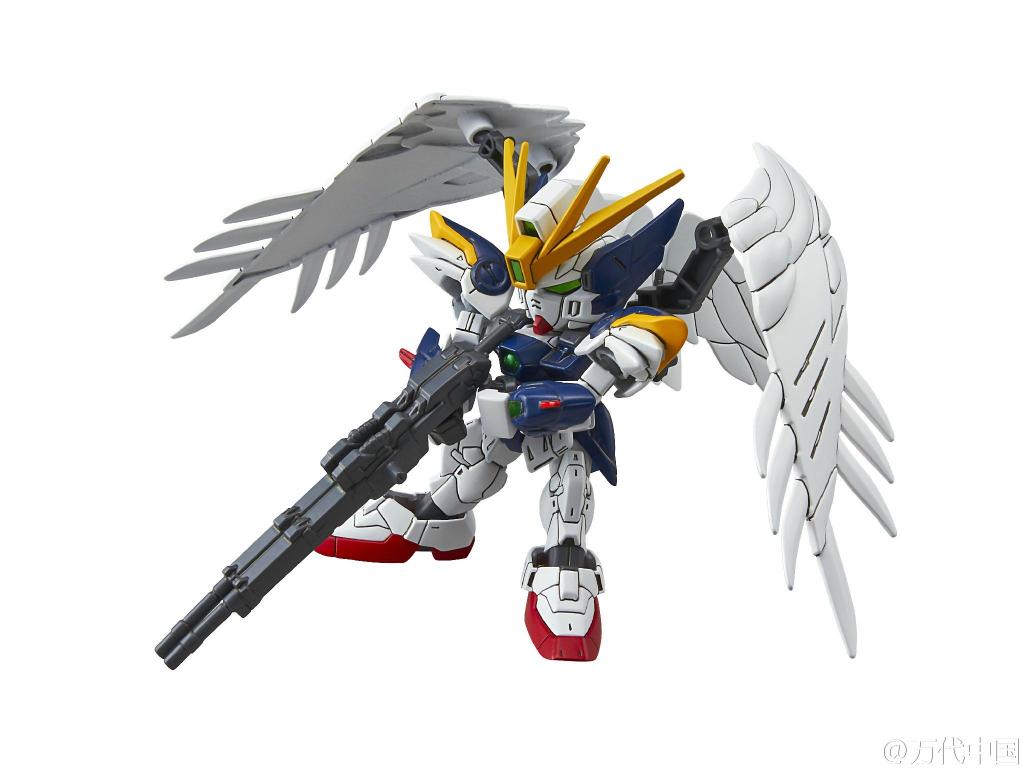 GUNDAM - SD Gundam Ex-Standard 004 Wing Zero - Model Kit 8cm - 5