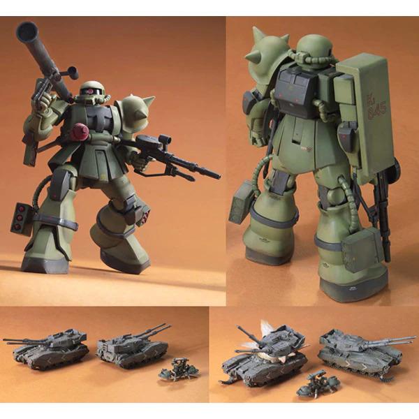 GUNDAM - HGUC 1/144 Zaku Ground Attack Set - Model Kit - 2