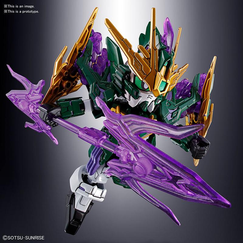 GUNDAM - SD Sangoku Soketsuden Zhang He Altron Gundam - Model Kit - 4