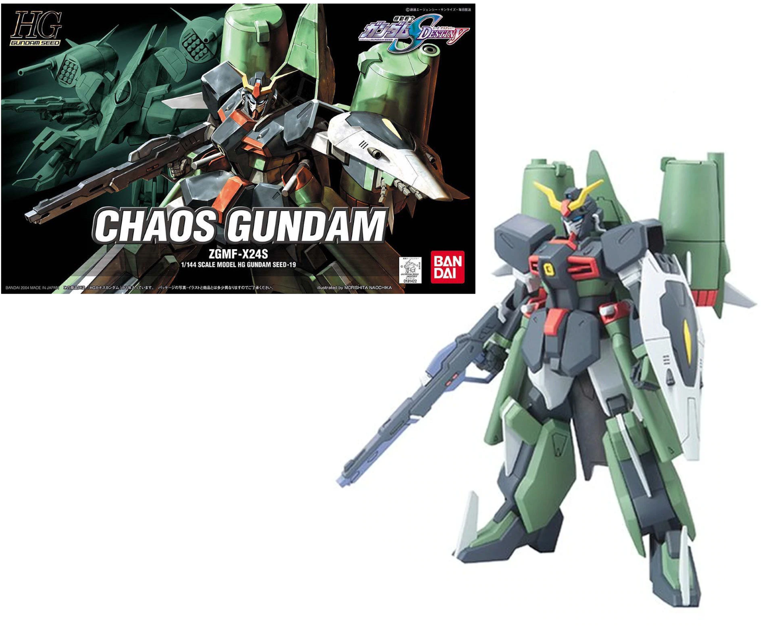 GUNDAM - HG Chaos Gundam - Model Kit : ShopForGeek.com: Model Kit ...