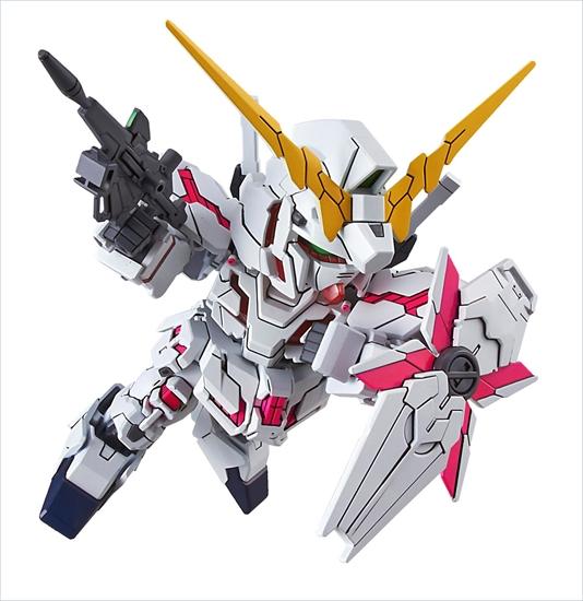 GUNDAM - SD Gundam Ex-Standard 005 Unicorn Destroy - Model Kit 8cm - 2
