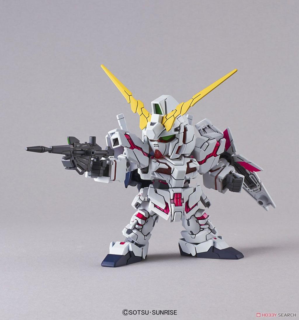 GUNDAM - SD Gundam Ex-Standard 005 Unicorn Destroy - Model Kit 8cm - 4