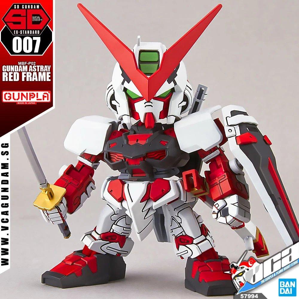 GUNDAM - SD Gundam Ex-Standard 007 Astray Red Frame - Model Kit 8cm - 2