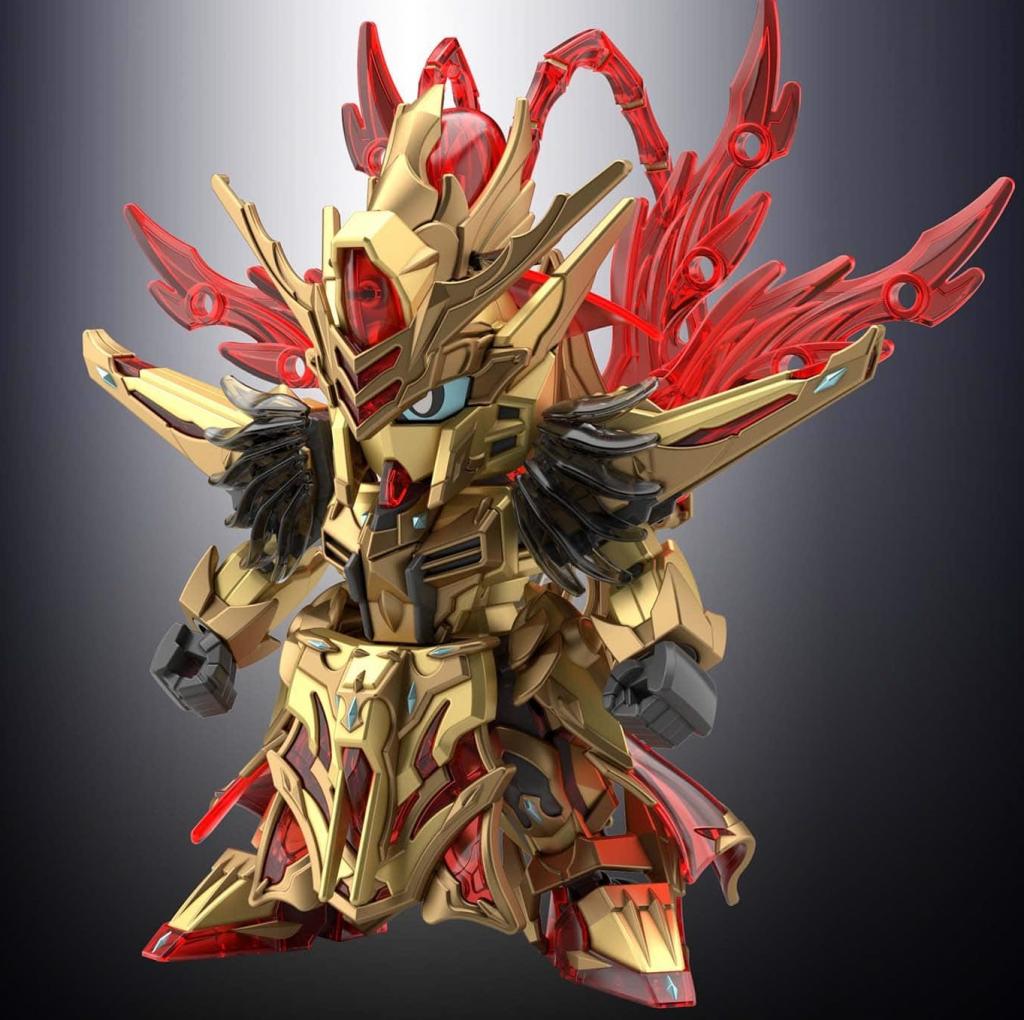 GUNDAM - SD Sangoku Soketsuden Zhou Yu Akatsuki - Model Kit - 8cm - 2