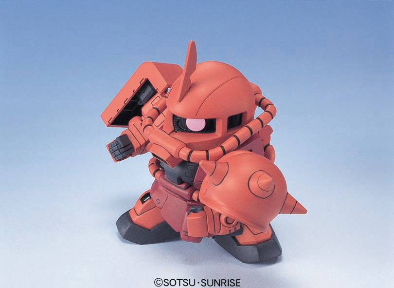 GUNDAM - BB231 MS-06S ZAKU II - Model Kit - 2