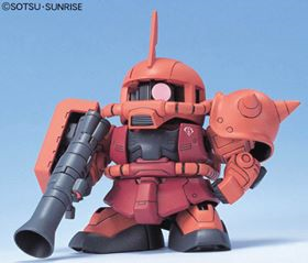 GUNDAM - BB231 MS-06S ZAKU II - Model Kit - 3