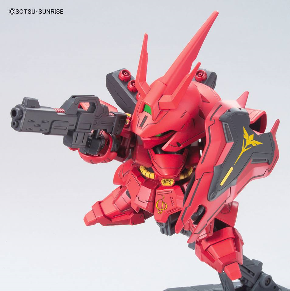 GUNDAM - BB382 SAZABI - Model Kit - 3