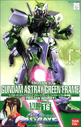 GUNDAM - 1/100 GUNDAM ASTRAY GREEN FRAME - Model Kit - 2