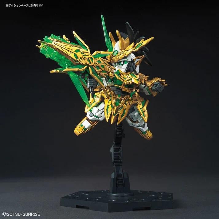 GUNDAM - SD Sangoku Long Xian Liu Bei Unicorn Gundam - Model Kit - 6