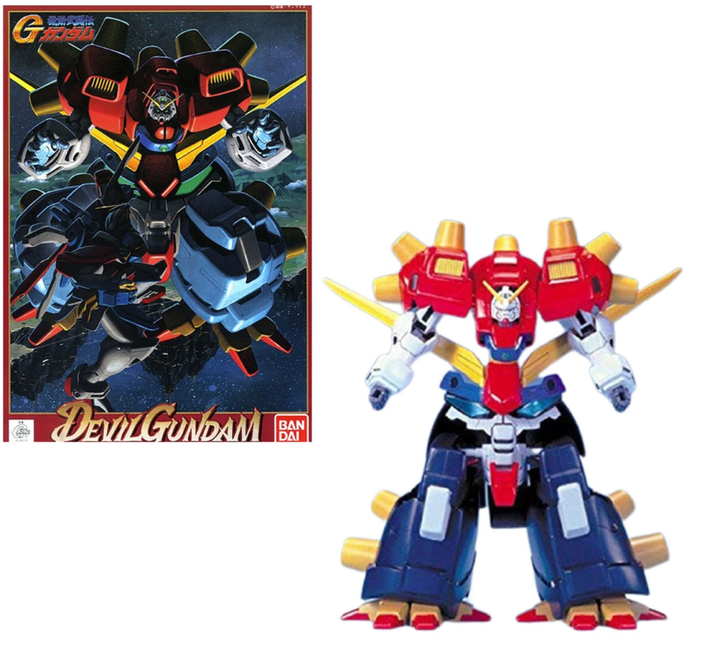 GUNDAM NG 1/144 G Gundam Devil Gundam Model Kit Model Kit Bandai Model