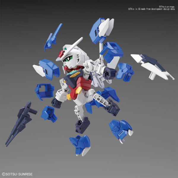 GUNDAM - SD Cross Silhouette Earthree Gundam - Model Kit - 2