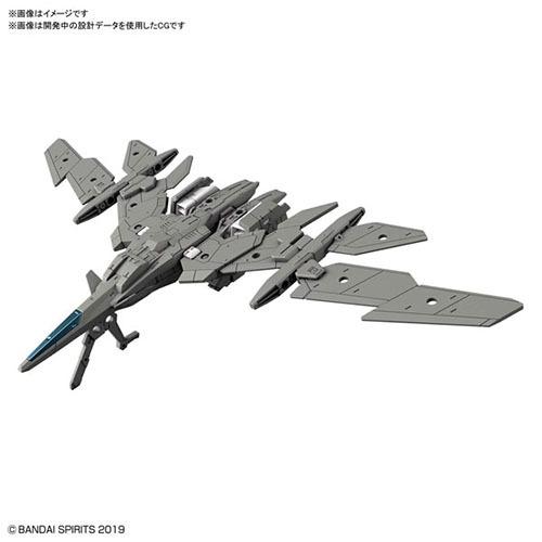 GUNDAM - 30MM 1/144 EVA Vehicle Air Fighter Gray - Model Kit - 2