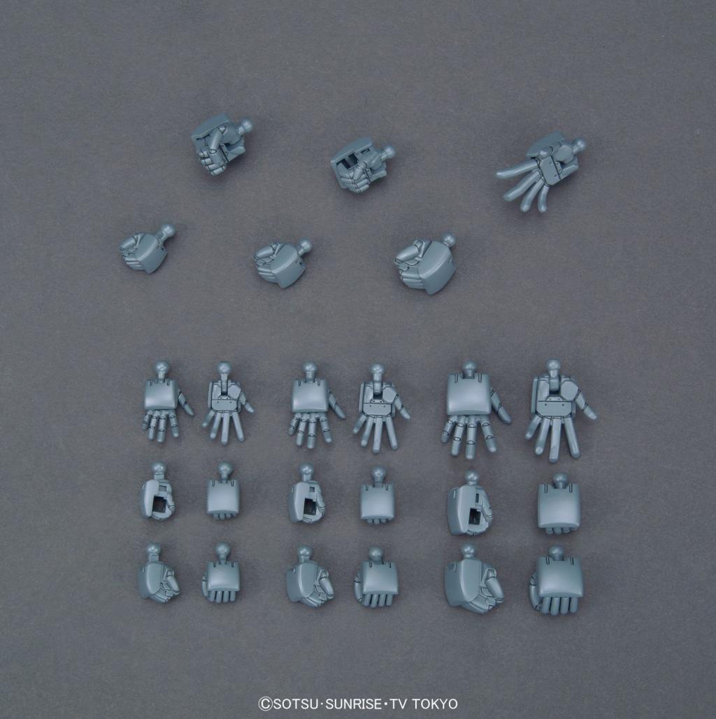 GUNDAM - HGBC 1/144 Jigen Build Knuckles (Round) - Model Kit - 2