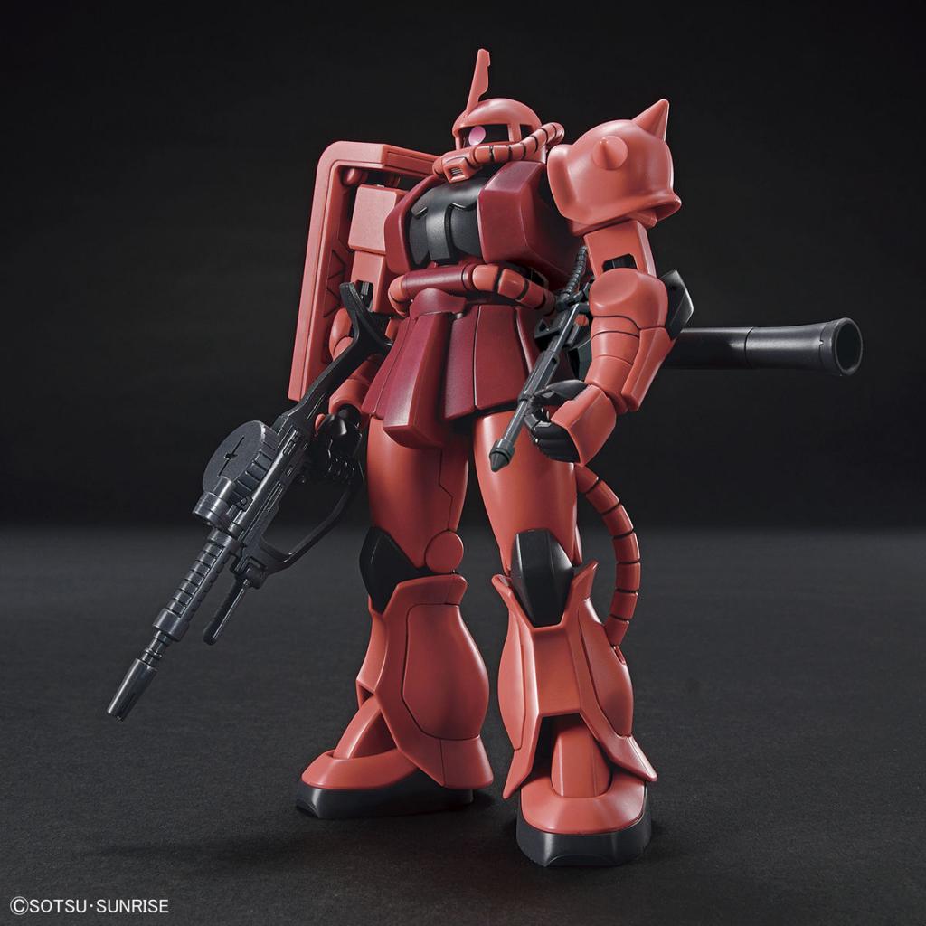 GUNDAM - HGUC 1/144 Gunpla 40th MS-06S Zaku II - Model Kit - 2