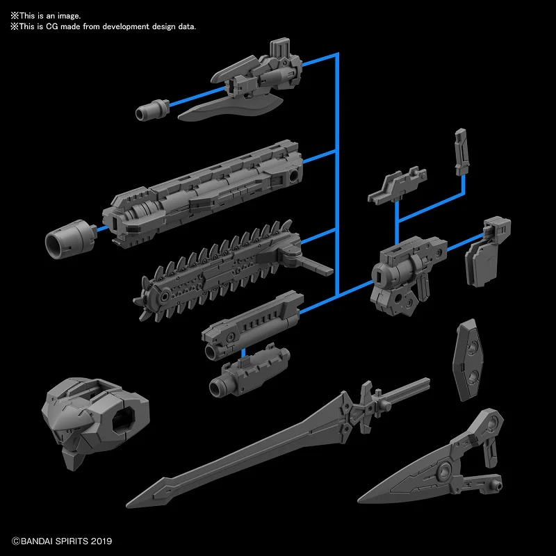 30MM - 30MM 1/144 Option Weapon 1 For Rabiot - Model Kit - 2