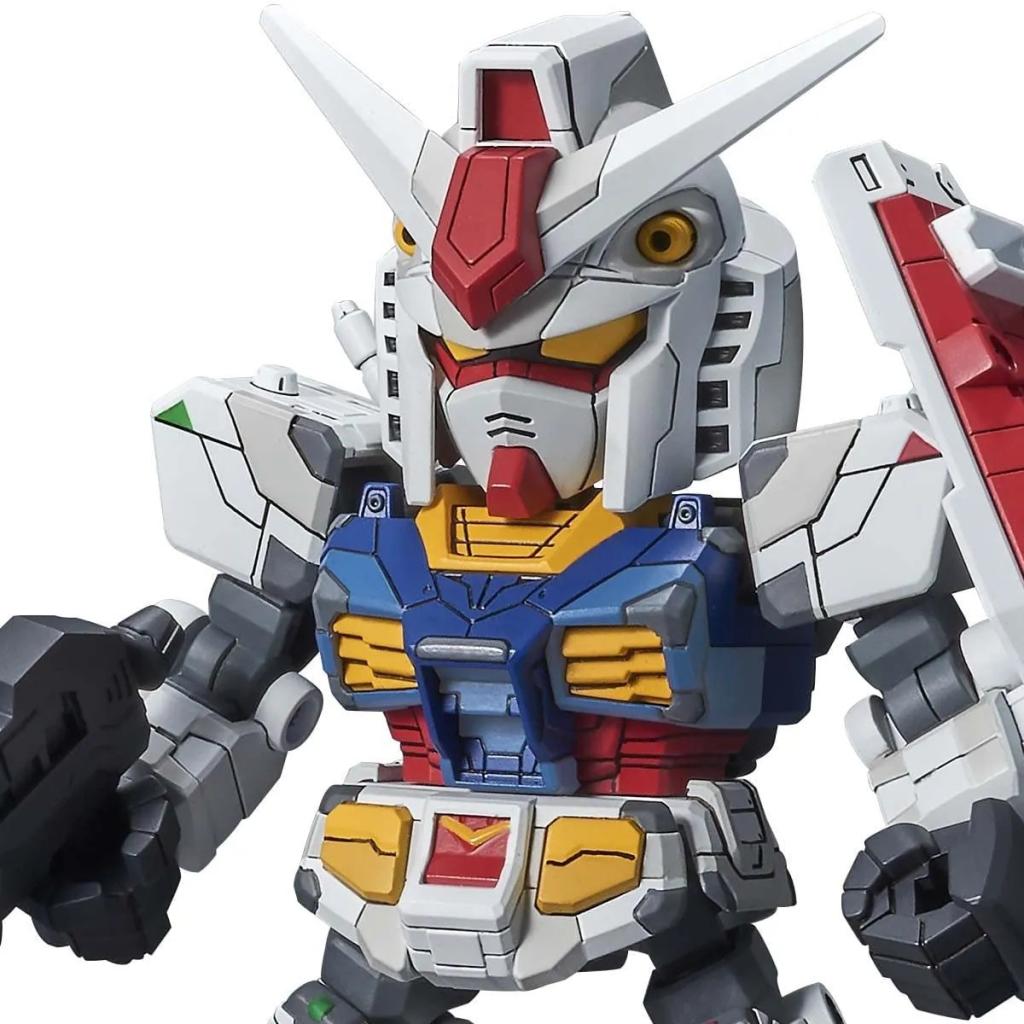 GUNDAM - SD Gundam Cross Silhouette RX-78F00 Gundam - Model Kit - 6