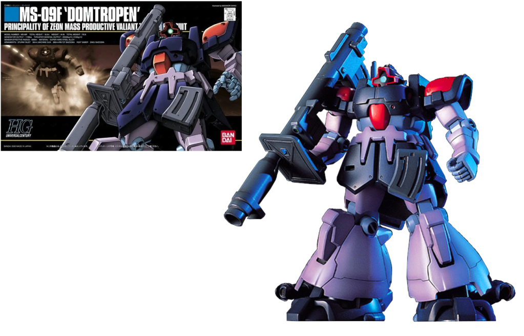 GUNDAM HGUC 1/144 Dom Tropen Model Kit Model Kit