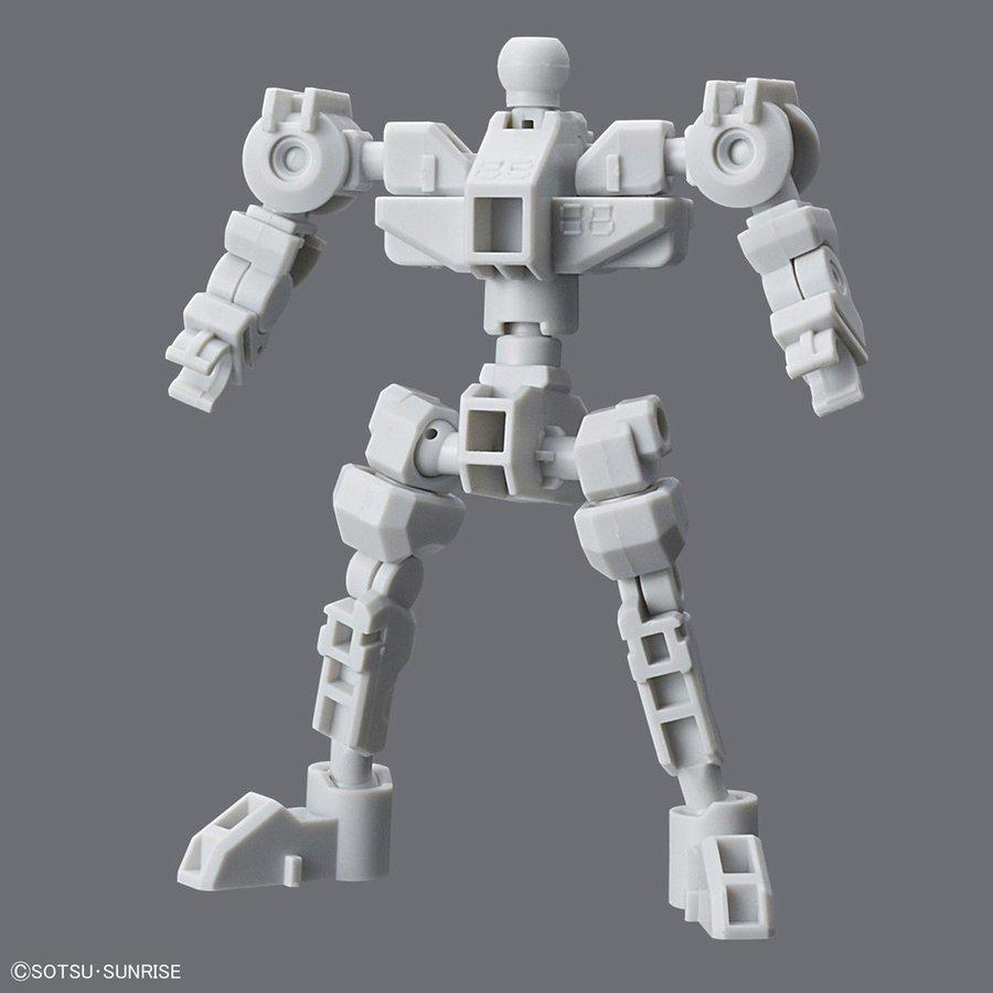 GUNDAM - SD Gundam Cross Silhouette Frame White - Model Kit - 2