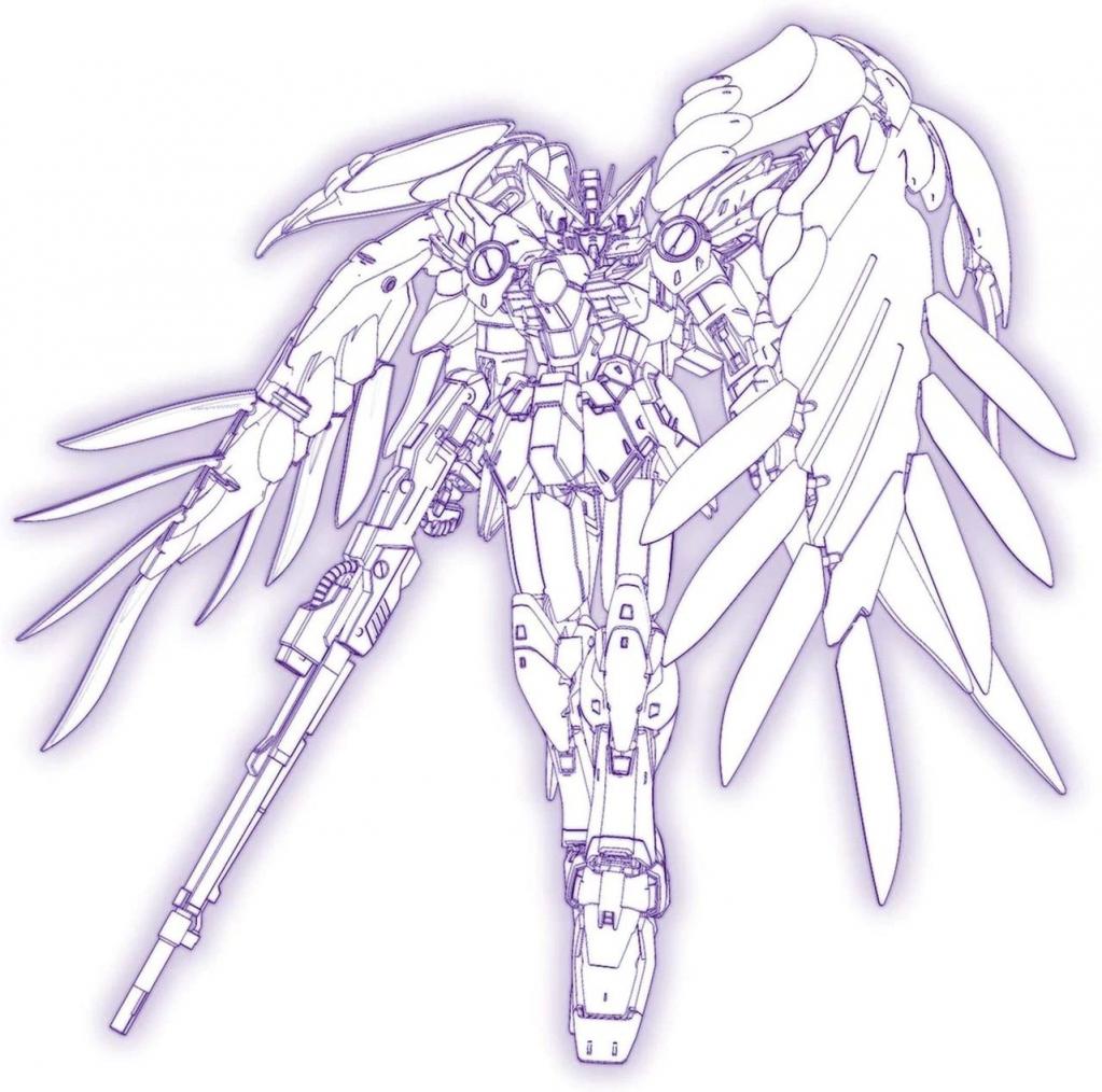 GUNDAM - MG 1/100 Wing Gundam Zero EW Verk.Ka - Model Kit - 2