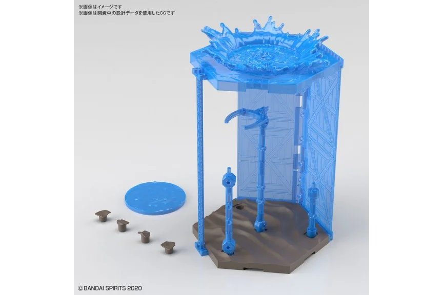 GUNDAM - Customize Scene Base Water Field - Model Kit Accessories - 5