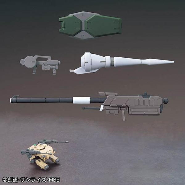 GUNDAM - HG Option Set 1 & CGS Mobile Worker - Model Kit - 2