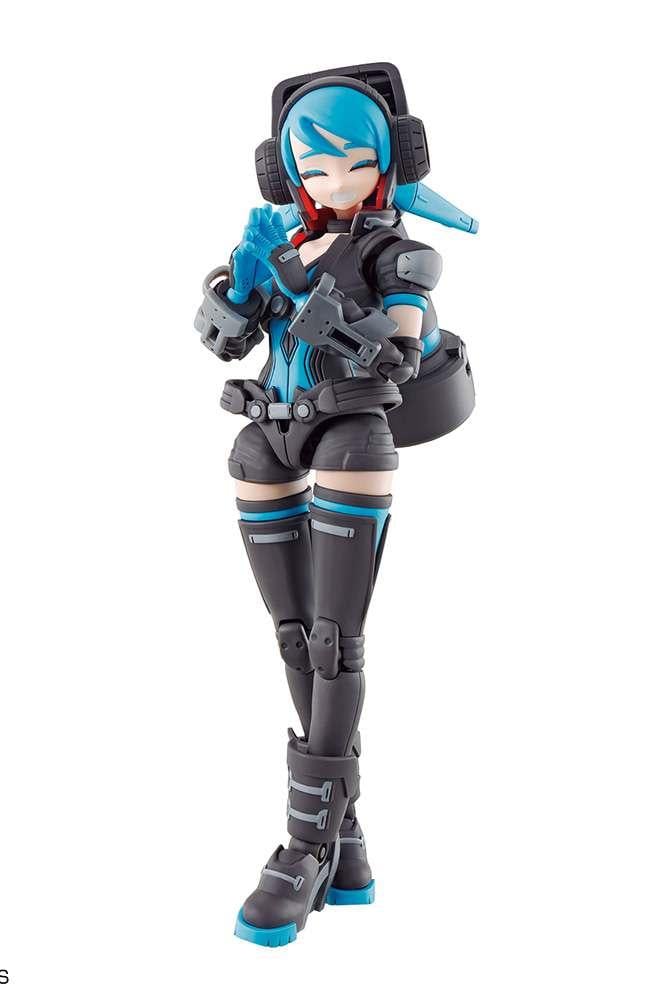 GIRL GUN LADY - Lady Commander Alice - Model Kit - 4