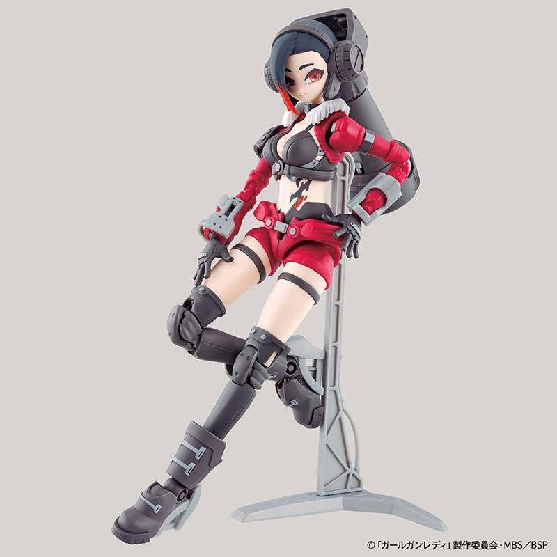 GIRL GUN LADY - Lady Commander Daisy - Model Kit - 3