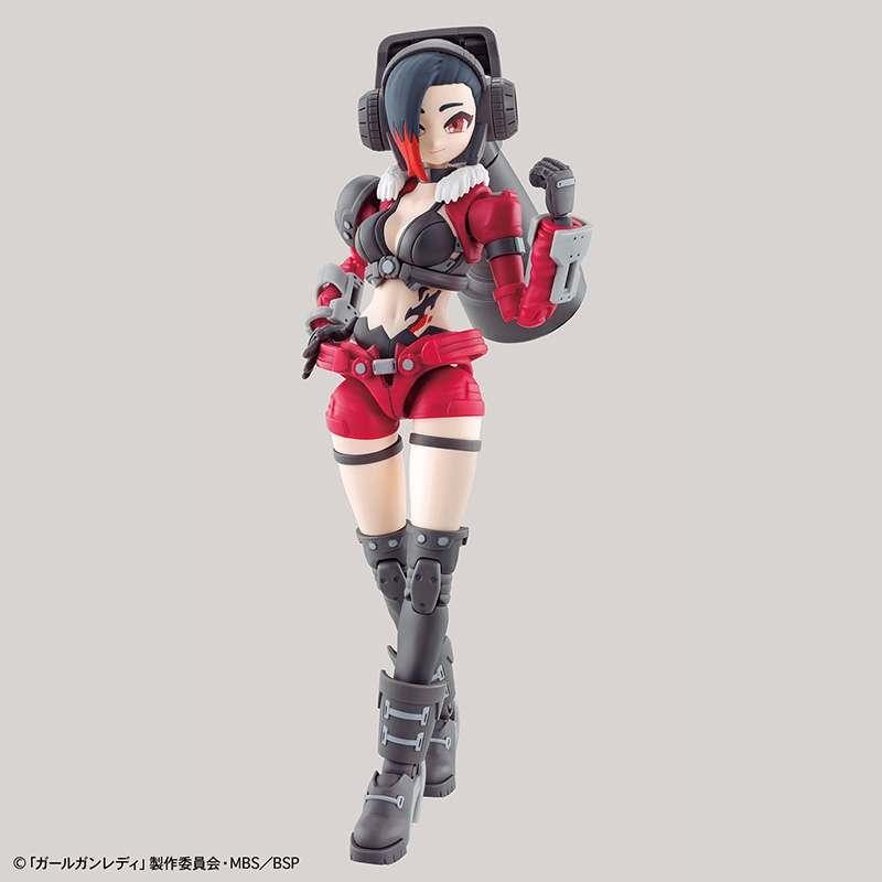 GIRL GUN LADY - Lady Commander Daisy - Model Kit - 4