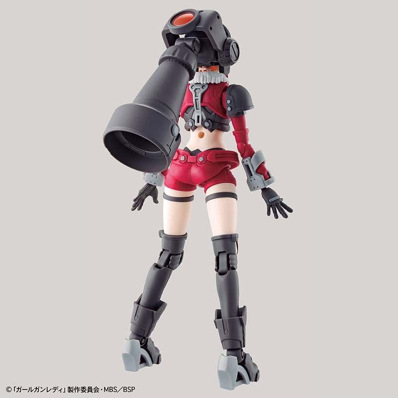 GIRL GUN LADY - Lady Commander Daisy - Model Kit - 5