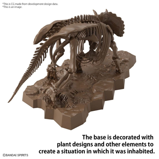 IMAGERY SKELETON - 1/32 Triceratops - Model Kit - 3