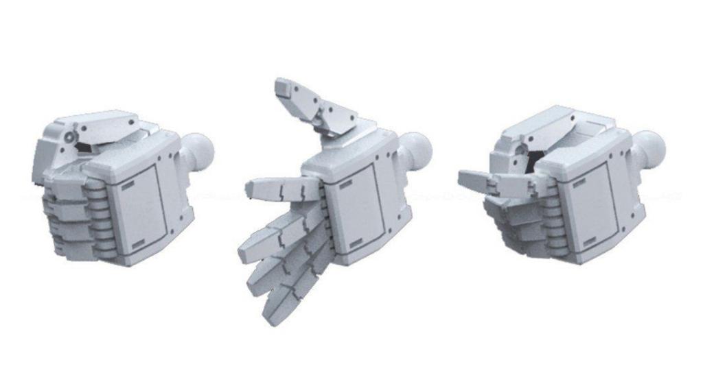 GUNDAM - Builders Part HD 1/144 MS Hand 01 (E.F.S.F.) - Model Kit - 2