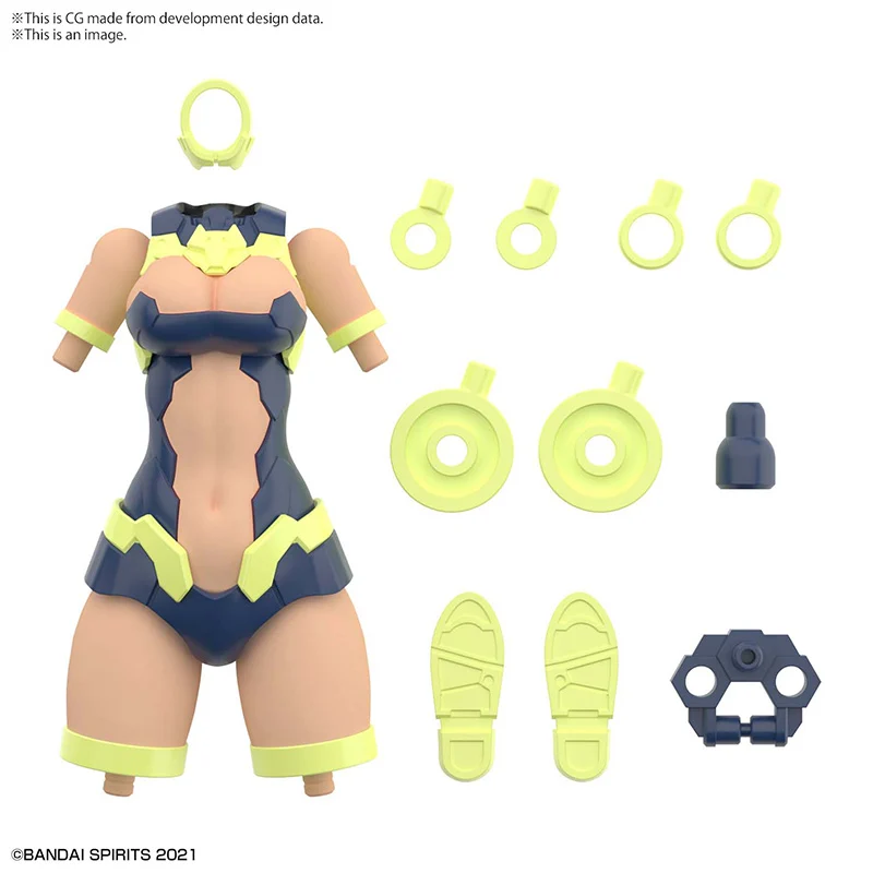 30MS - Option Body Parts Type G02 (Color C) - Model Kit - 2