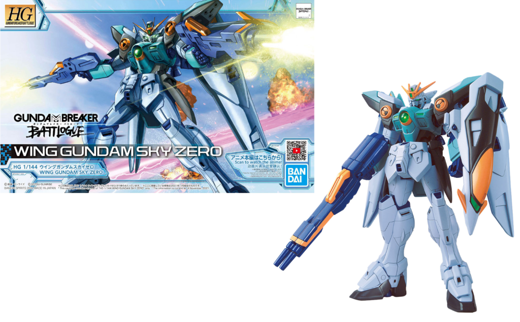 GUNDAM HG 1/144 Gundam Wing Sky Zero Model Kit
