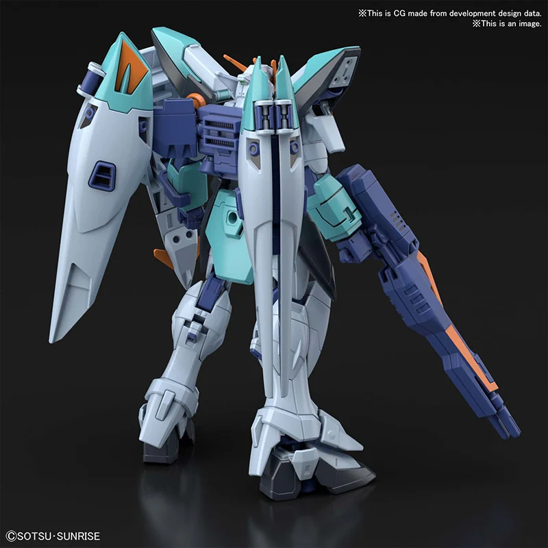 GUNDAM - HG 1/144 Gundam Wing Sky Zero - Model Kit - 3