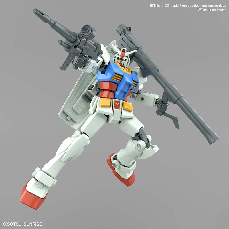 GUNDAM - EG 1/144 Gundam RX-78-2 Full Weapon Set - Model Kit - 4